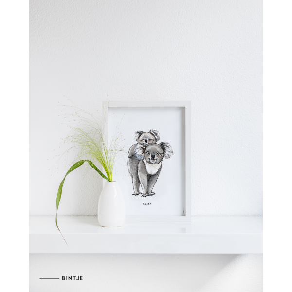 Poster Koala A: A4 - 6 stuks Poster Koala A: A4 - 6 stuks