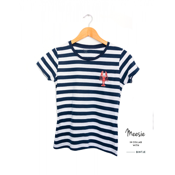 Slimfit T-shirt Kreeft - 4 stuks Slimfit T-shirt Kreeft - 4 stuks