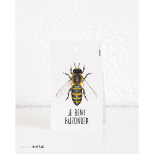 Gift tag Honey Bee