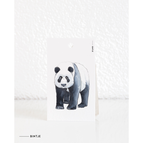 Gift tag Panda