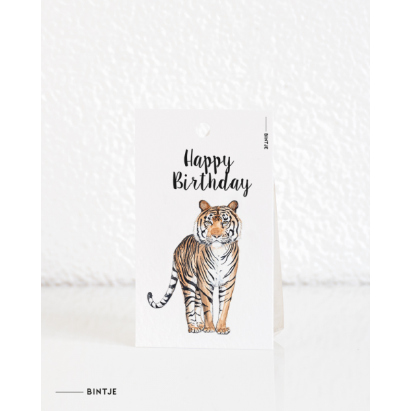 Cadeaukaartjes Tijger - 20 stuks Cadeaukaartjes Tijger - 20 stuks