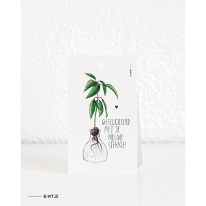 Gift tag Plant Stekkie