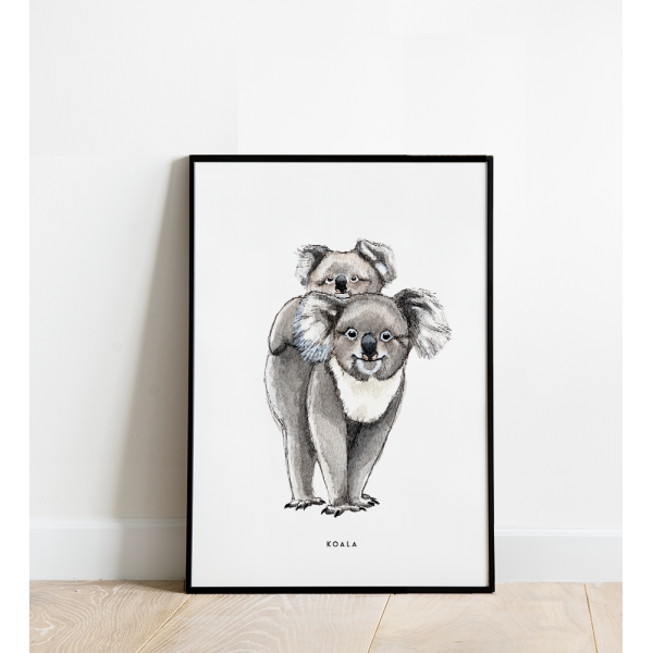 Poster Koala B: 30x40 - 6 stuks Poster Koala B: 30x40 - 6 stuks