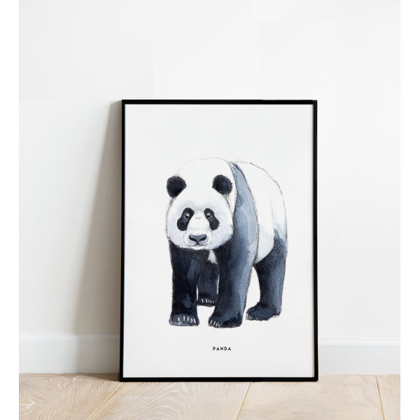 Poster Panda B: 30x40 - 5 stuks Poster Panda B: 30x40 - 5 stuks