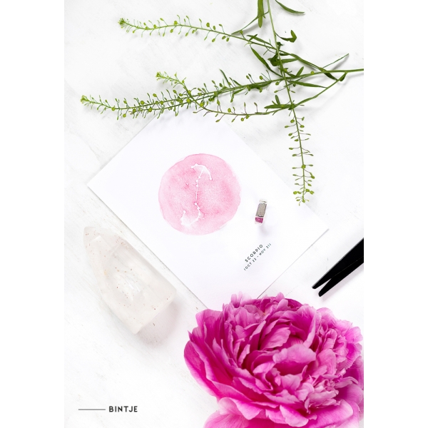 Ansichtkaart Sterrenbeeld roze - 10 stuks Ansichtkaart Sterrenbeeld roze - 10 stuks