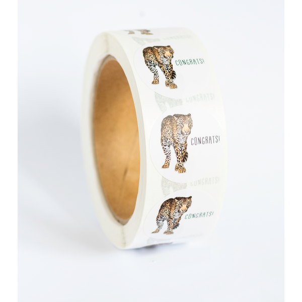 Stickers Luipaard op rol Stickers Luipaard op rol