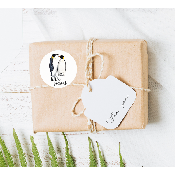 Stickers Pinguins op rol Stickers Pinguins op rol