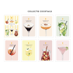 Kaartjes voor automaat Cocktails 50 stuks