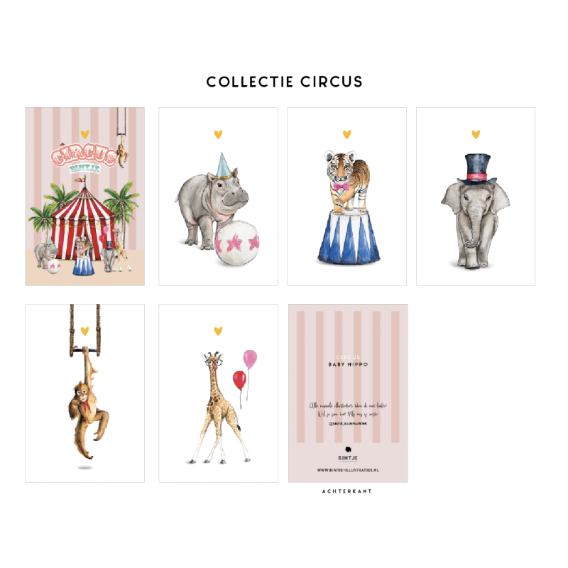 Kaartjes voor automaat Circus 50 stuks