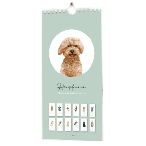 Birthday calender animals - 6 pieces