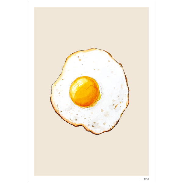 Poster Food Eitje 15x20cm Poster Food Eitje 15x20cm