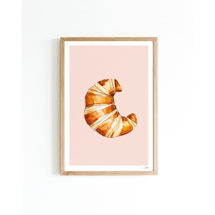 Mini poster Croissant 15x20 6 st.