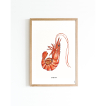 A. Poster Garnaal A4 6 st.