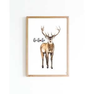 Poster Christmas A4 4 st.