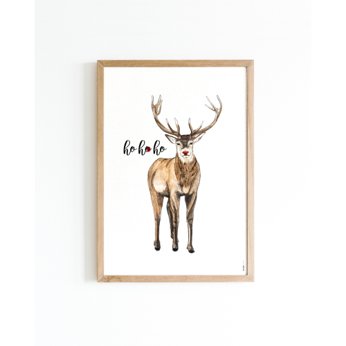Poster Kerst A4 6 st.