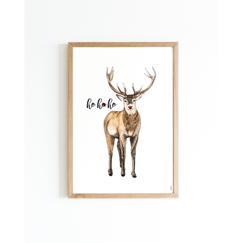 Poster Kerst A4 4st