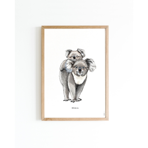 Poster Koala 30x40 4 st.
