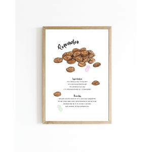 Mini poster Pepernuts 15x20 6 st.