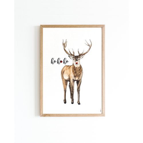 Poster Kerst A4 4 st.