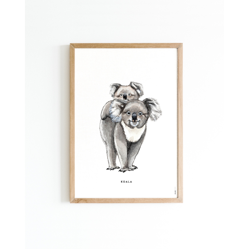 Poster Koala A4 6 st.