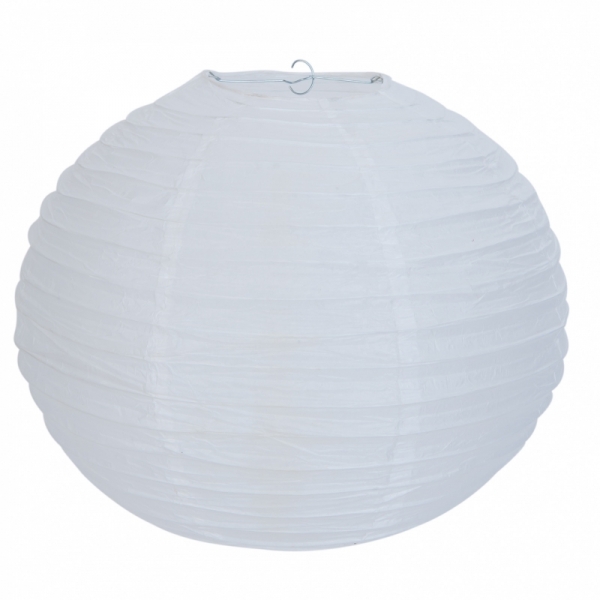 Bol lampion wit 40cm 4stuks Bol lampion wit 40cm 4stuks