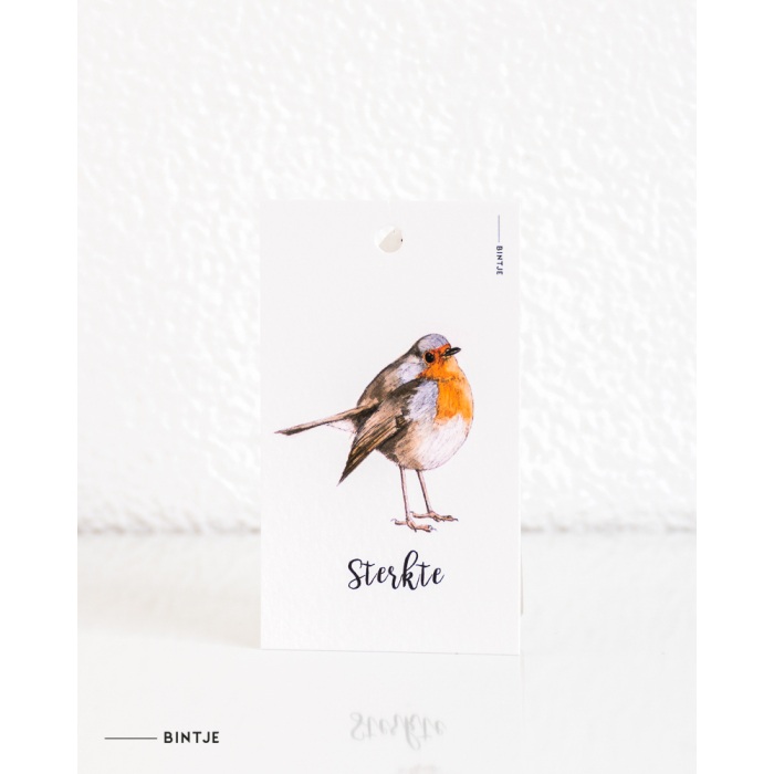 Gift tag Bird