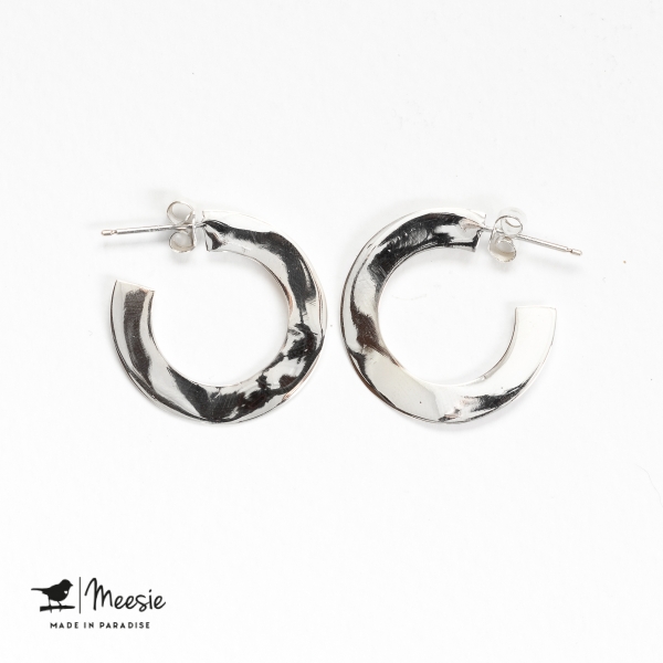 Oorbellen Princess small zilver - 3 sets Oorbellen Princess small zilver - 3 sets
