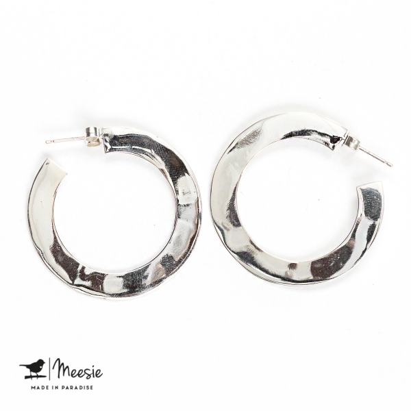 Oorbellen Princess medium zilver - 3 sets Oorbellen Princess medium zilver - 3 sets