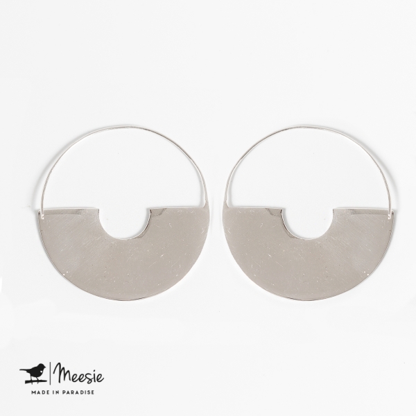 Oorbellen Empress large zilver - 3 sets Oorbellen Empress large zilver - 3 sets