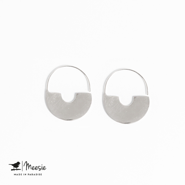 Oorbellen Empress medium zilver - 3 sets Oorbellen Empress medium zilver - 3 sets