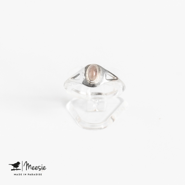 Ring Empress Maansteen edelsteen zilver Ring Empress Maansteen edelsteen zilver