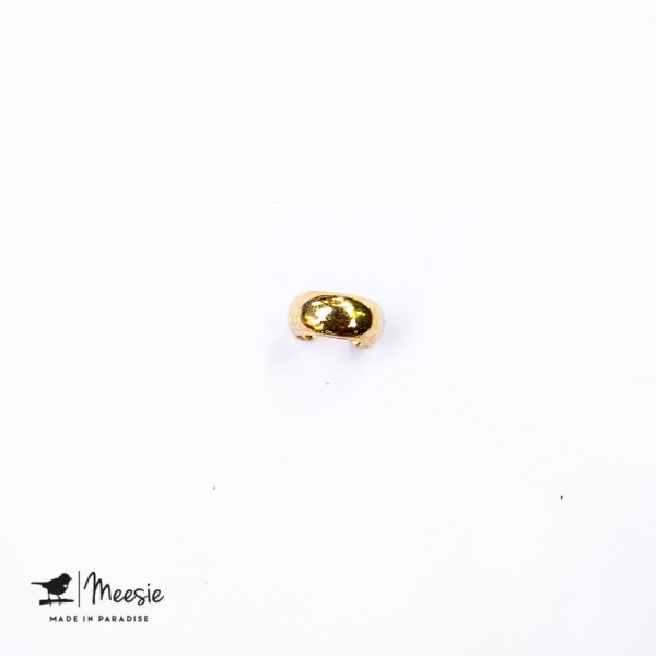 Earcuff goud op zilver Earcuff goud op zilver