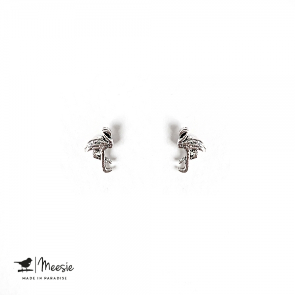 Studs: Flamingo zilver - 3 paar Studs: Flamingo zilver - 3 paar
