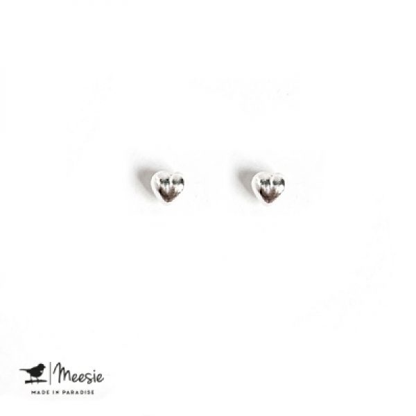 Studs: Hartje zilver - 3 paar Studs: Hartje zilver - 3 paar
