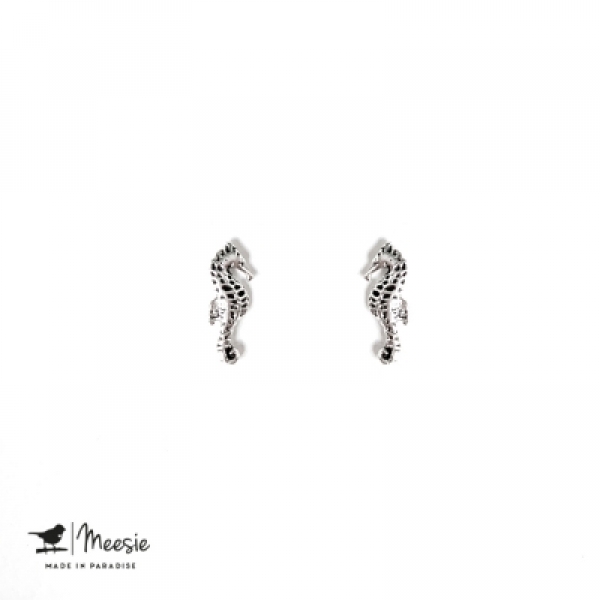 Studs: Zeepaard zilver - 3 paar Studs: Zeepaard zilver - 3 paar