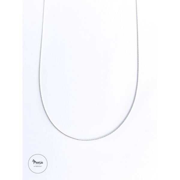 Ketting: Bliss zilver - 3 Kettingen Ketting: Bliss zilver - 3 Kettingen
