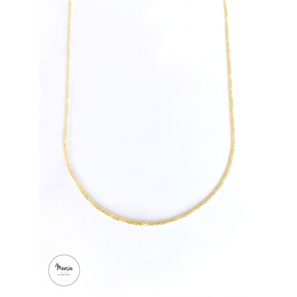Ketting: Miracle goud op zilver - 3 kettingen Ketting: Miracle goud op zilver - 3 kettingen