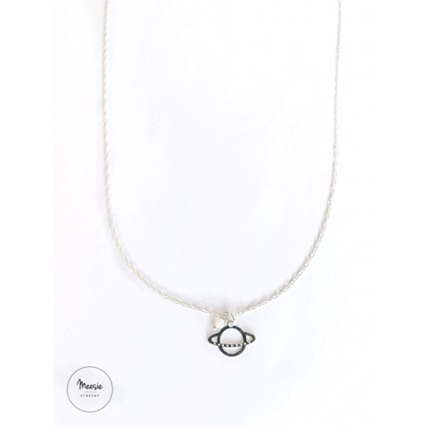 Ketting: Astro zilver - 3 Kettingen Ketting: Astro zilver - 3 Kettingen