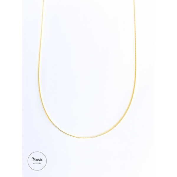Ketting: Bliss goud op zilver - 3 kettingen Ketting: Bliss goud op zilver - 3 kettingen