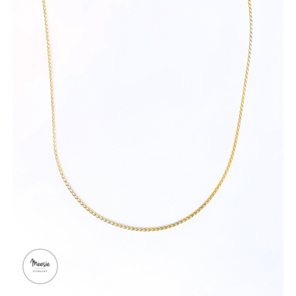 Ketting: Fortune goud op zilver - 3 kettingen Ketting: Fortune goud op zilver - 3 kettingen