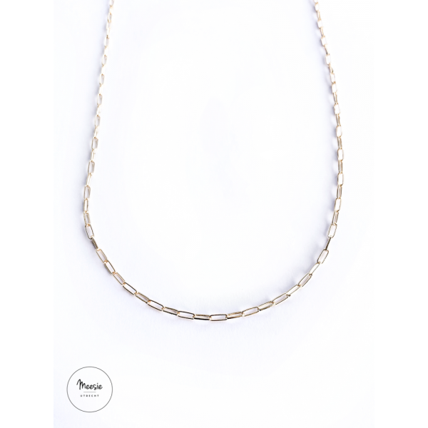 Ketting: Faith zilver - 3 Kettingen Ketting: Faith zilver - 3 Kettingen