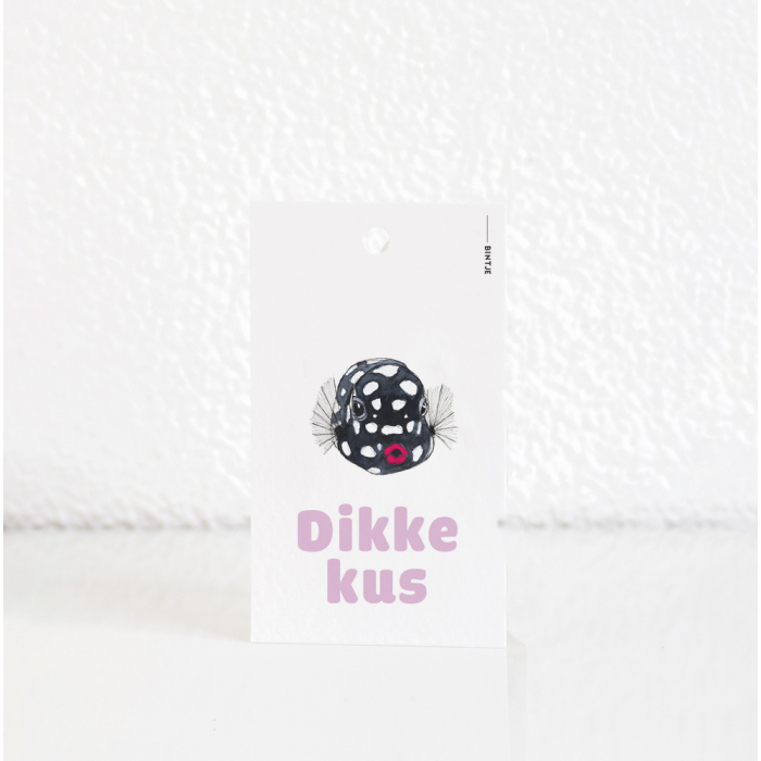 Cadeaukaartjes Dikke kus - 20 stuks