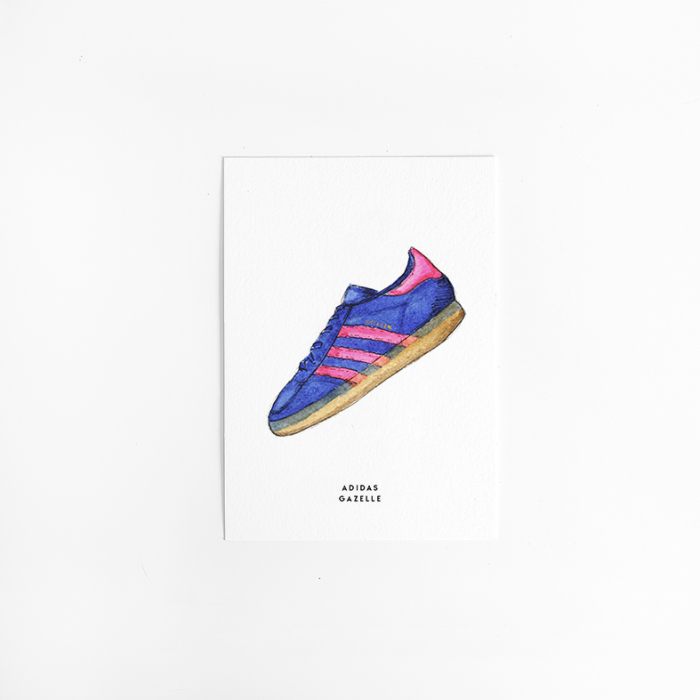 Postcard Adidas gazelle - 10 pieces