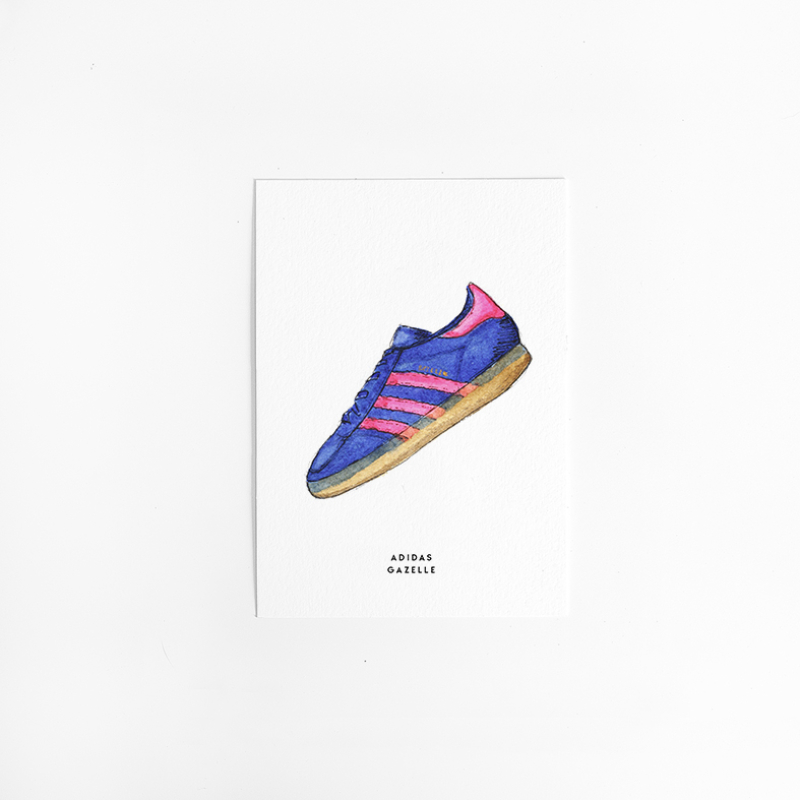 Postcard Adidas Gazelle - 10 pieces