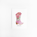 Postcard Cowboy Boots - 10 pieces