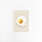 Postcard Food Sunny side up - 10 pieces