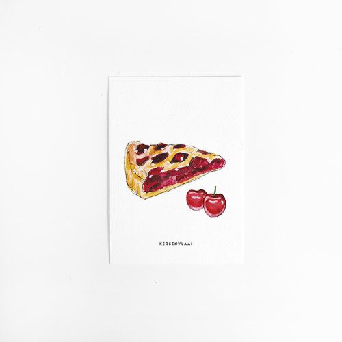 Postcard Cherry pie - 10 pieces