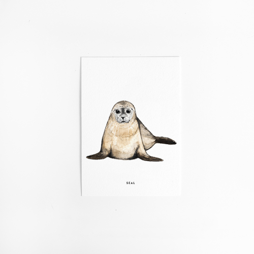 Postcard Seal - 10 pieces