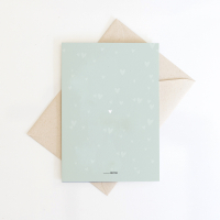 Folded card Airballoon - 10 pieces