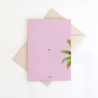 Folded card Toecan - 10 pieces